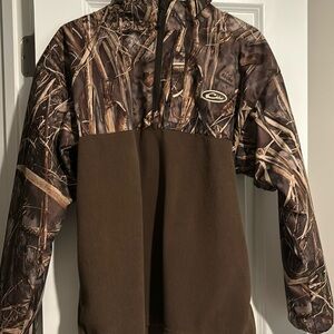 DRAKE QUARTER ZIP REAL-TREE CAMO
